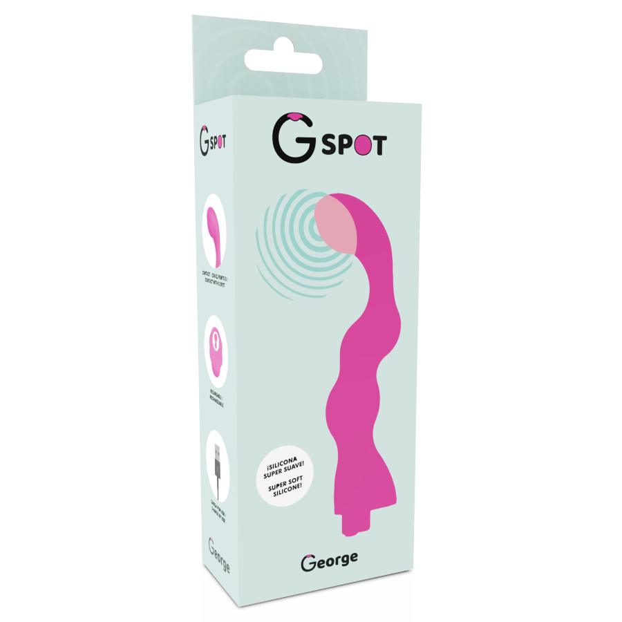 G-Spot George G-Spot Vibrator Gum Pink