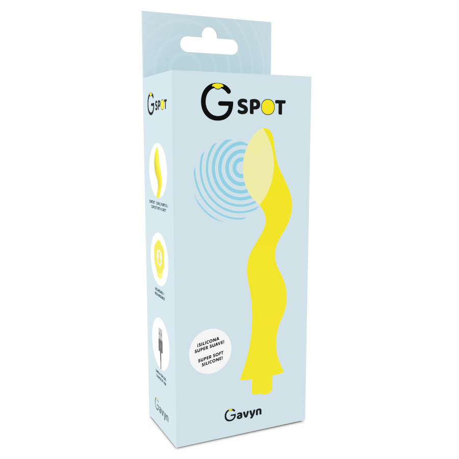 G-Spot Gavyn G-Spot Vibrator Yellow