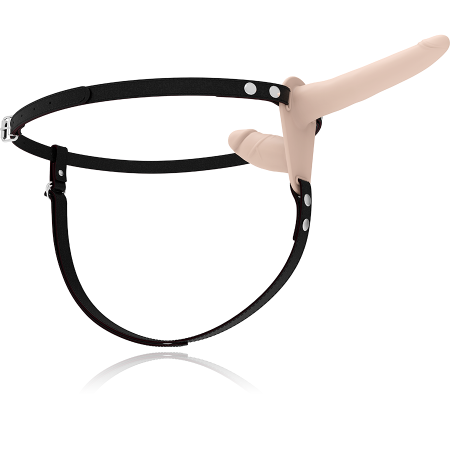 Fetish Submissive Harness Double Penetration Flesh