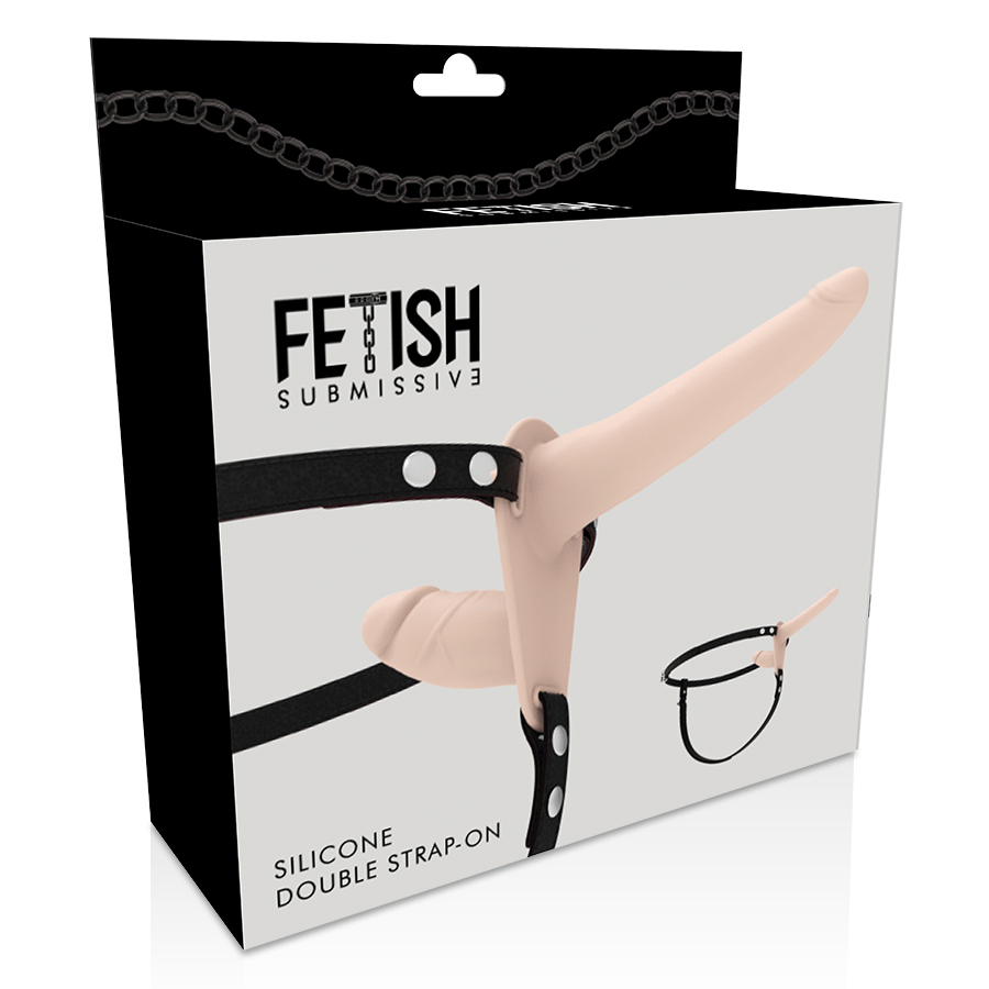 Fetish Submissive Harness Double Penetration Flesh