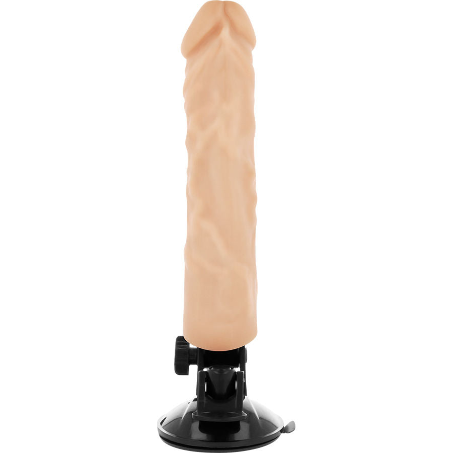 Basecock Realistic Vibrator Remote Control Flesh 21 Cm -O- 4 Cm