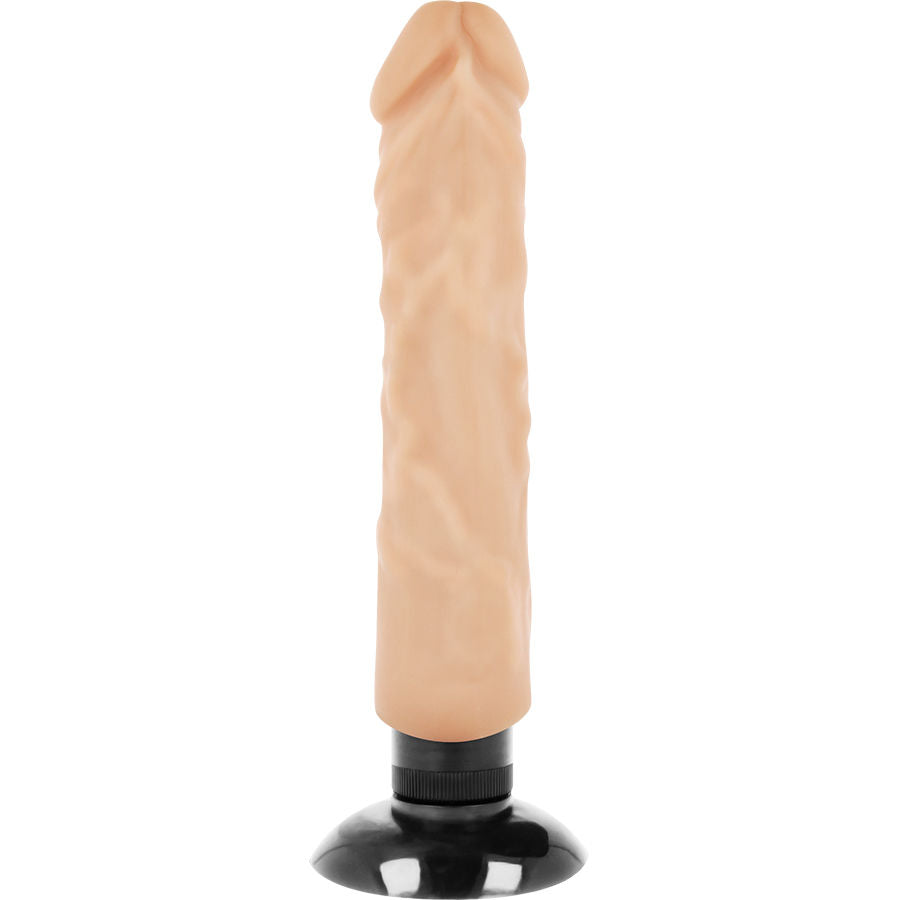 Basecock Realistic Vibrator 2-1 Flesh 20 Cm -O- 4 Cm
