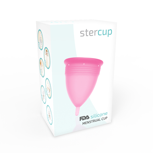 Stercup Fda Silicone Menstrual Cup Pink - Size S