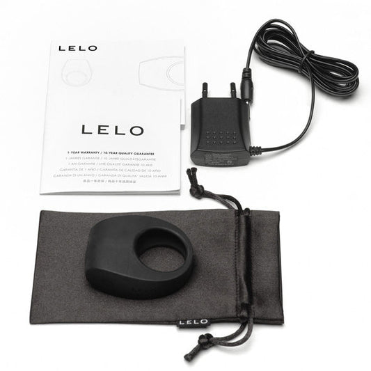 Lelo Tor Ii Black Vibrator Ring