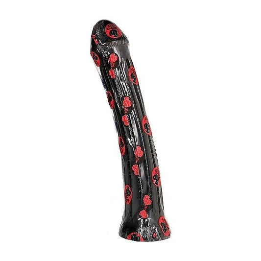 All Black Plug Dildo 31 Cm