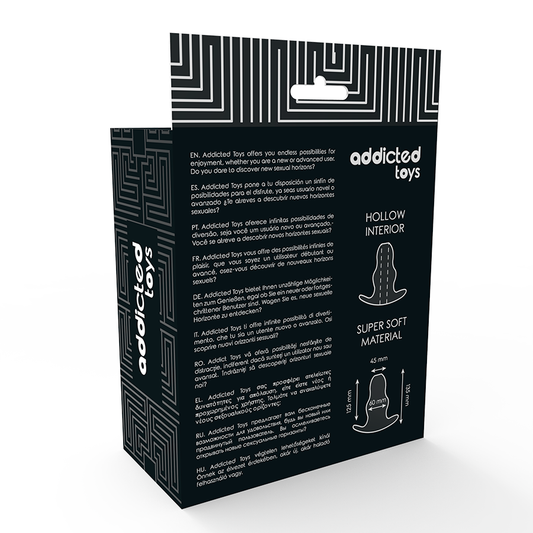 Addicted Toys Large Anal Dilator 13 Cm - Transparent