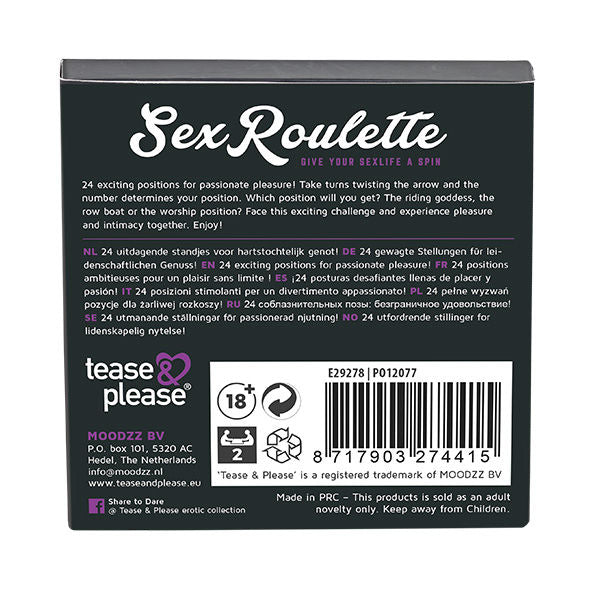 Tease&Please Tease & Please - Sex Roulette Kamasutra