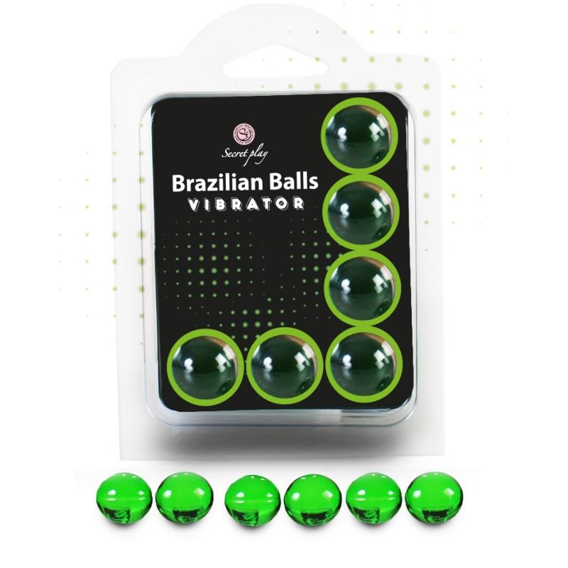 Secretplay Cosmetic Secretplay - Set 6 Brazilian Balls Vibrator
