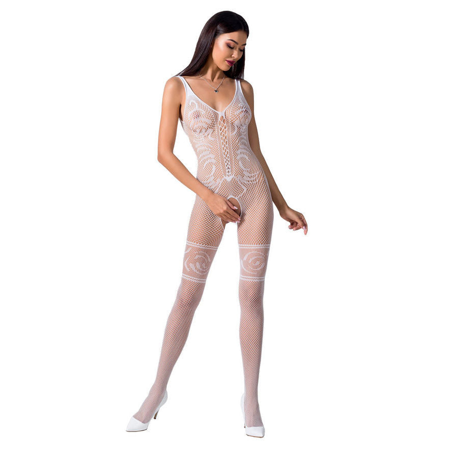 Passion Woman Passion - Woman Bs069 Bodystocking Blanco Talla Unica