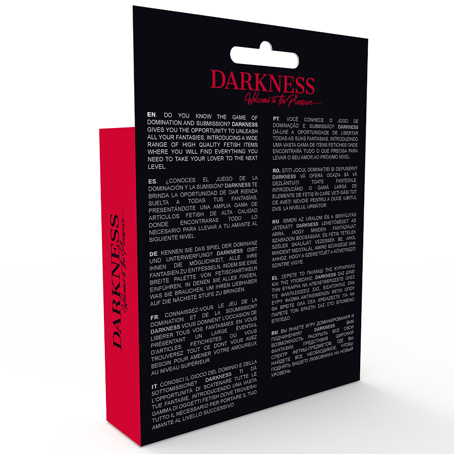 Darkness Sensations Darkness - Unisex Opening Panties One Size
