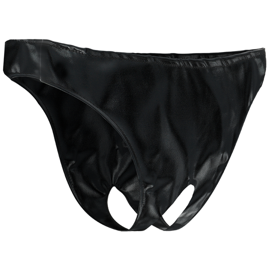 Darkness Sensations Darkness - Unisex Opening Panties One Size