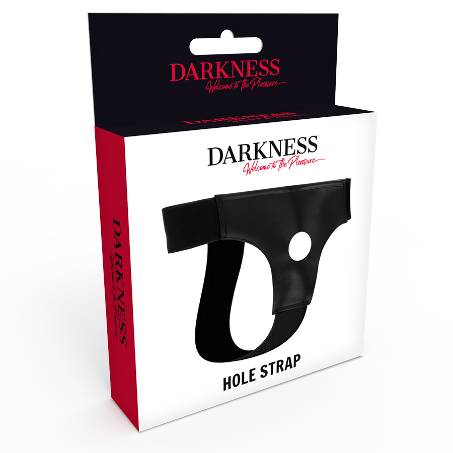 Darkness Sensations Darkness - Harness With Hole One Size