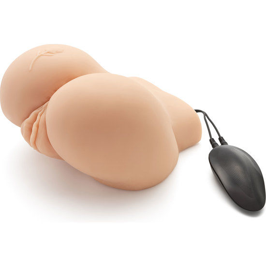 Act Big Ass Realistic Masturbator With Vibrator