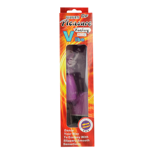Baile Vibrators Baile - Waves Of Pleasure Fantasy Vibrator With Lilac Rabbit 23 Cm