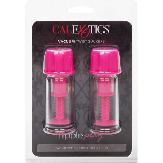 Calexotics Vacuum Twist Suckers Pink
