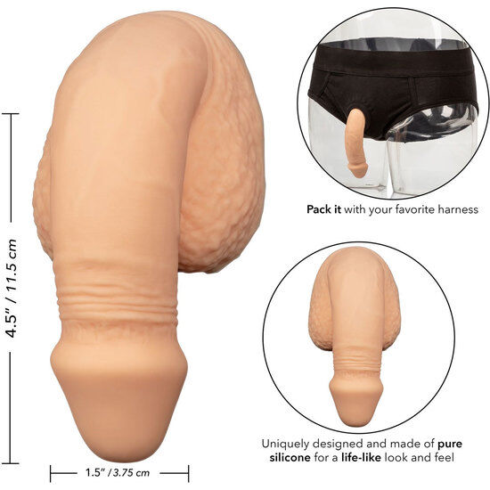 Calexotics Silicone Packing Penis 12.75 Cm Flesh