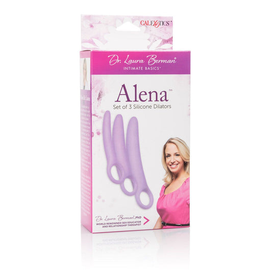 Calexotics Dr Laura Berman Alena Set Of 3 Silicone Dilators