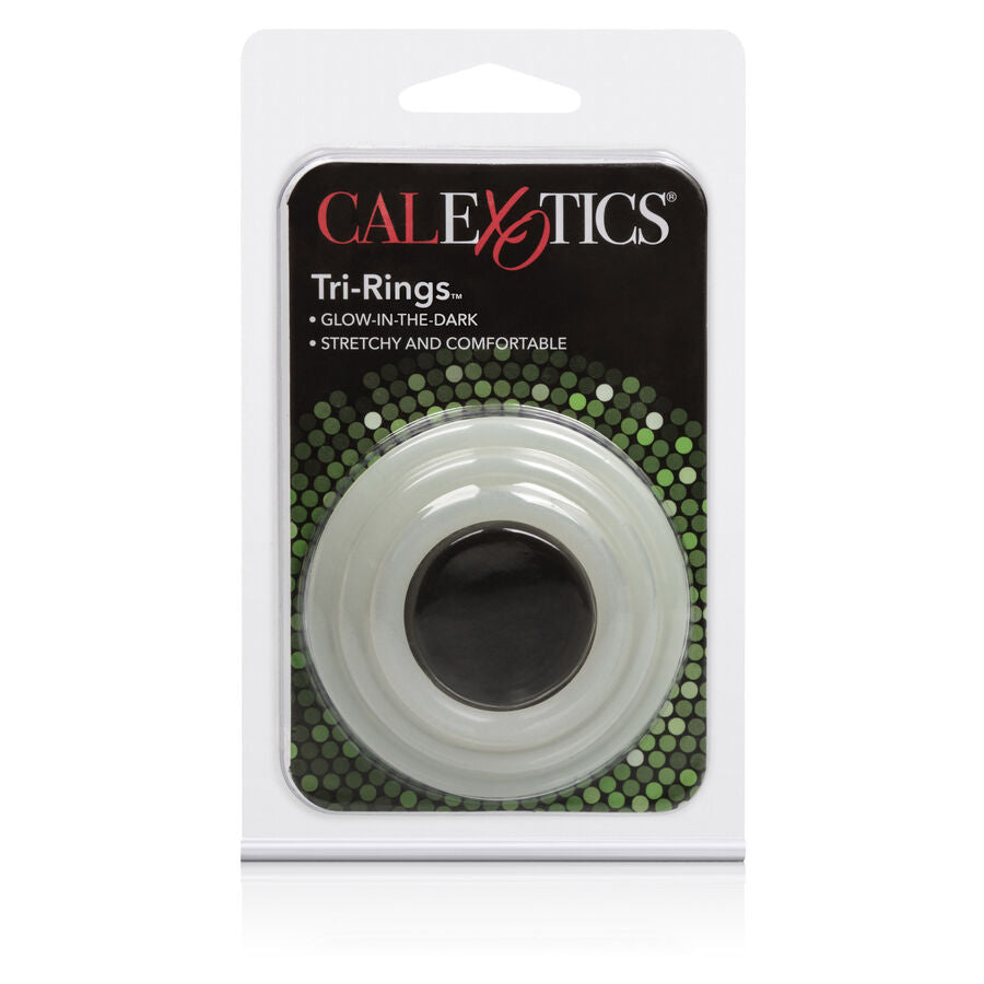 Calexotics Tri-Rings Glow In The Dark