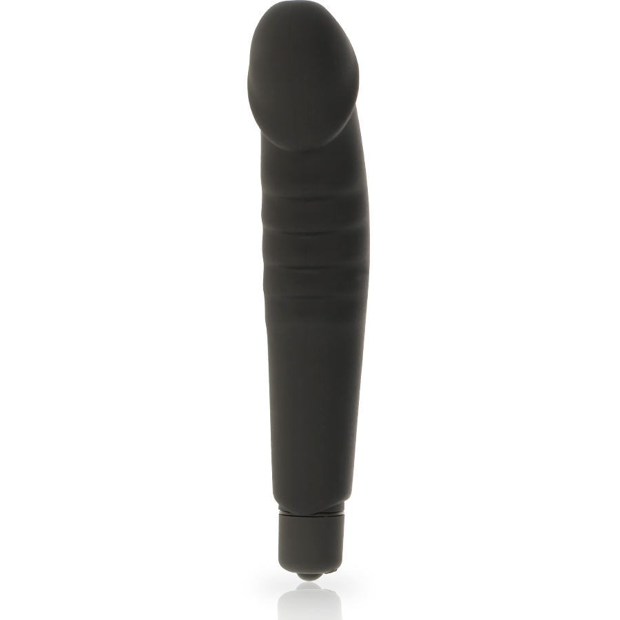 Dolce Vita Realistic Pleasure Black Silicone