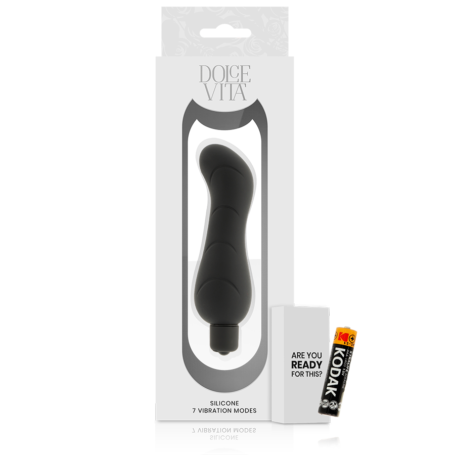 Dolce Vita G-Spot Black Silicone