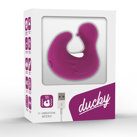 Coverme Duckymania Rechargeable Silicone Stimulating Duck Thimble