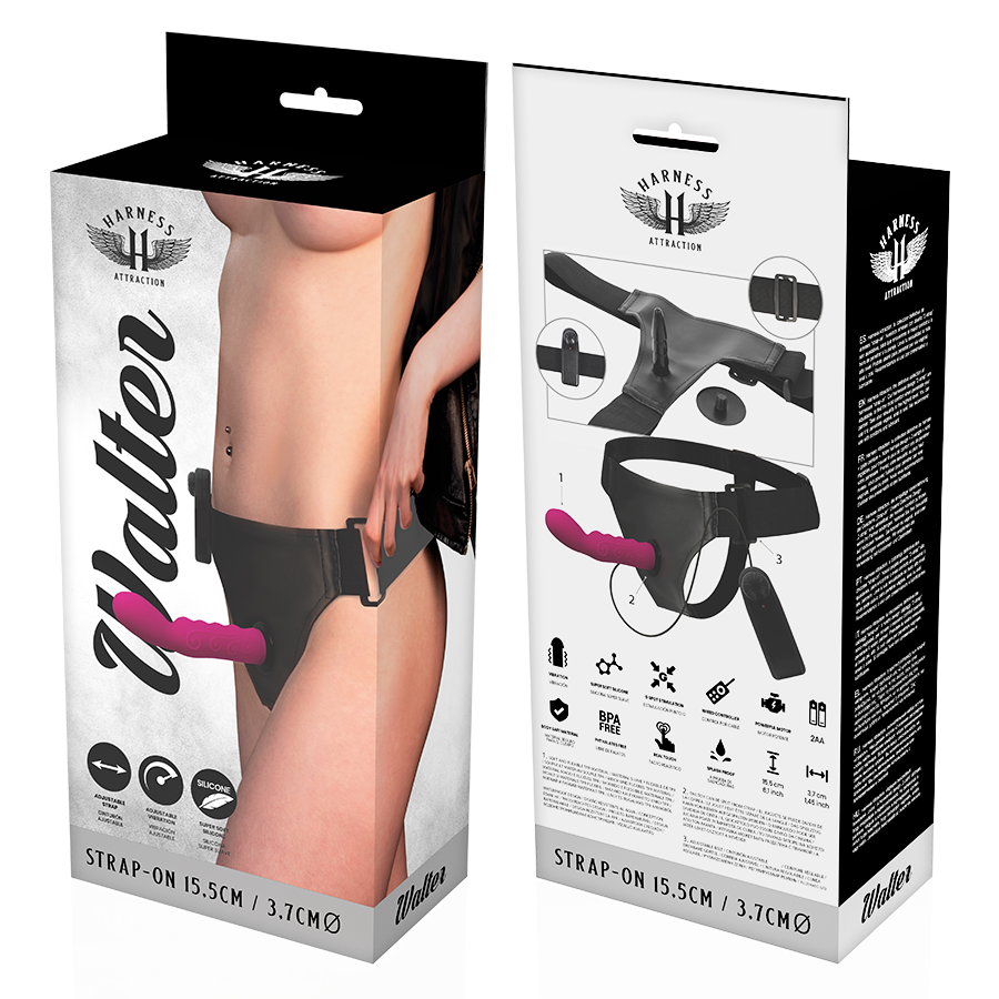 Harness Attraction Rnes Walter With Vibration 15.5 Cm -O- 3.7 Cm