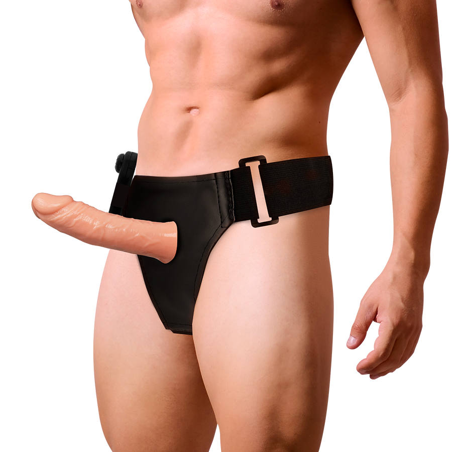 Harness Attraction Rnes Hollow Benny With Vibrator 15 Cm -O- 4.5 Cm