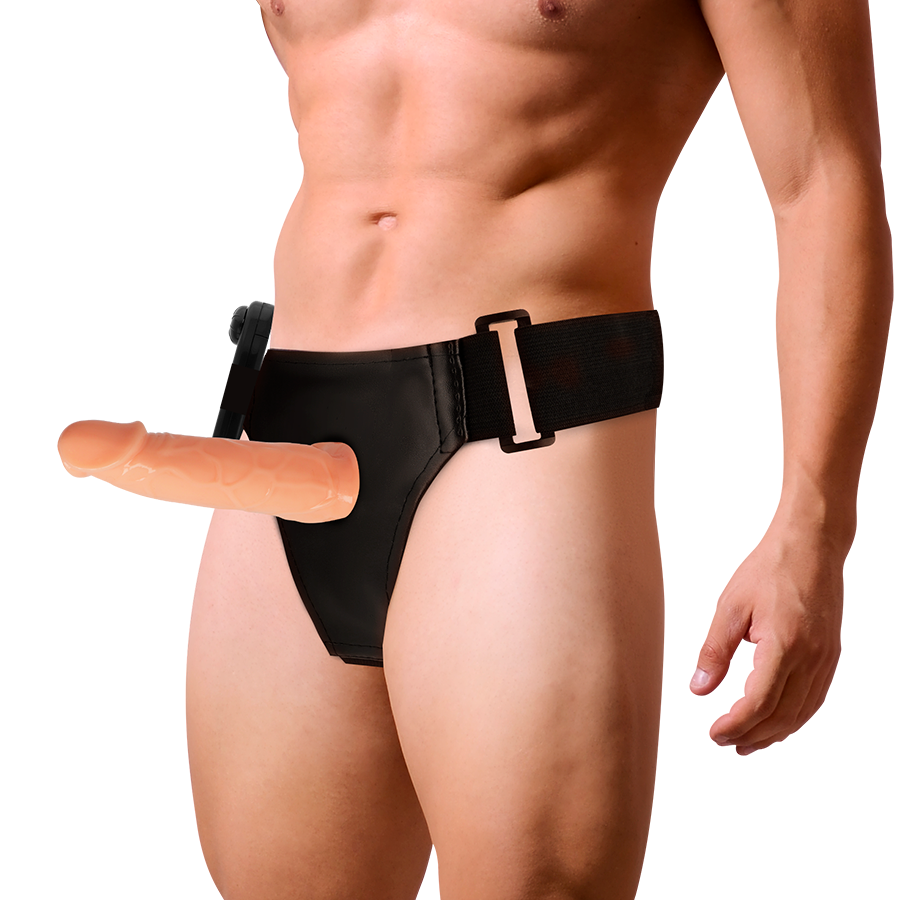Harness Attraction Willian Hollow Rnes With Vibrator 17 Cm -O- 4.5 Cm