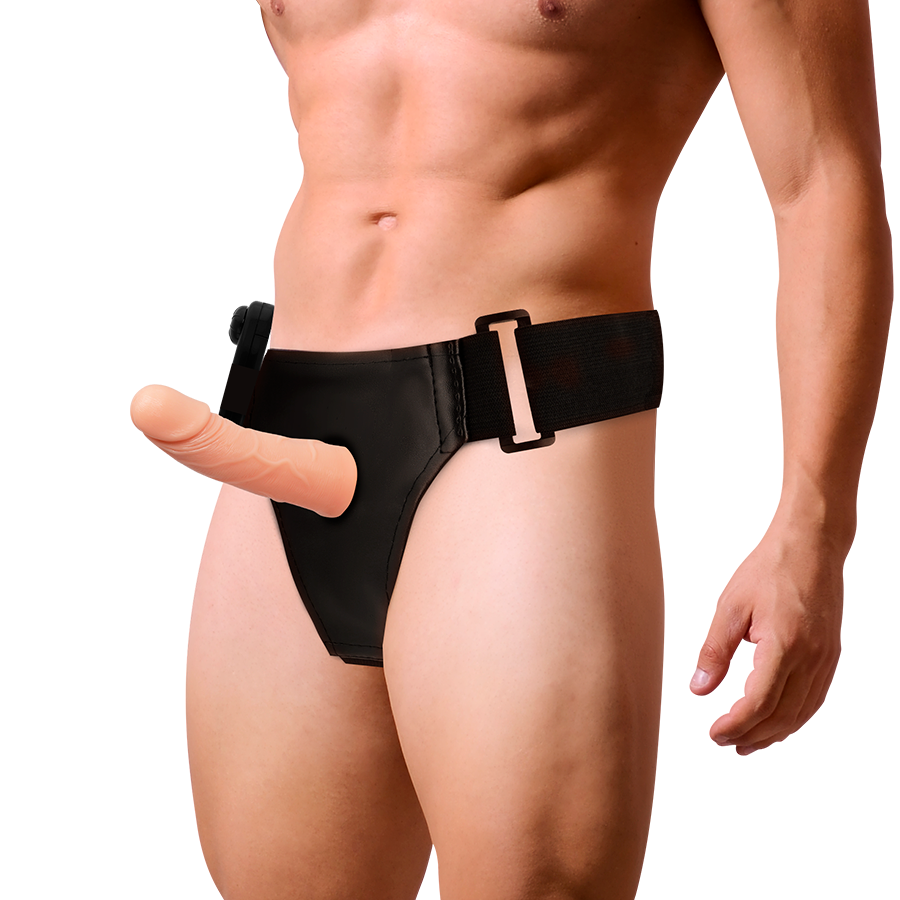 Harness Attraction Rnes Hollow Frames With Vibrator 15 Cm -O- 5 Cm