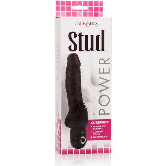Calexotics Power Stud Cliterrific Black Vibrator