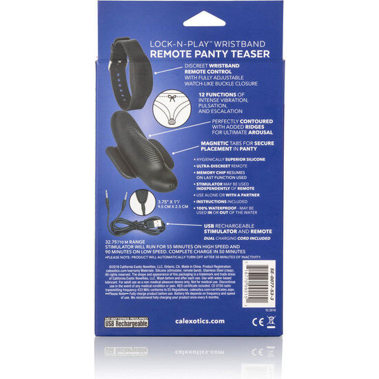 Calexotics Wristband Remote Panty Teaser