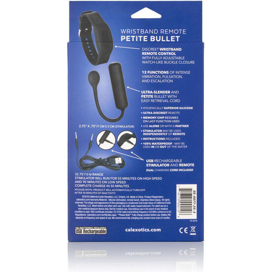 Calexotics Wristband Remote Petite Bullet