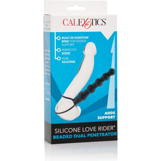 Calexotics Beaded Dual Penetrator Black