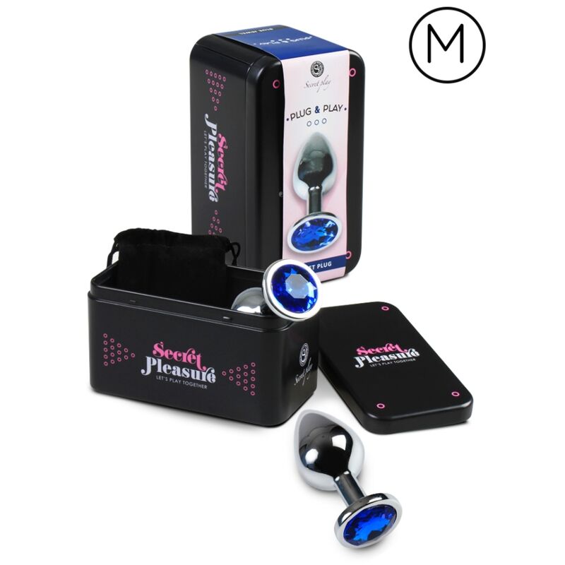 Secretplay Toys Secretplay - Anal Plug Blue M