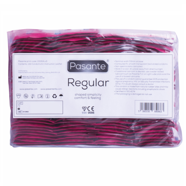 Pasante Condom Regular Range 144 Units