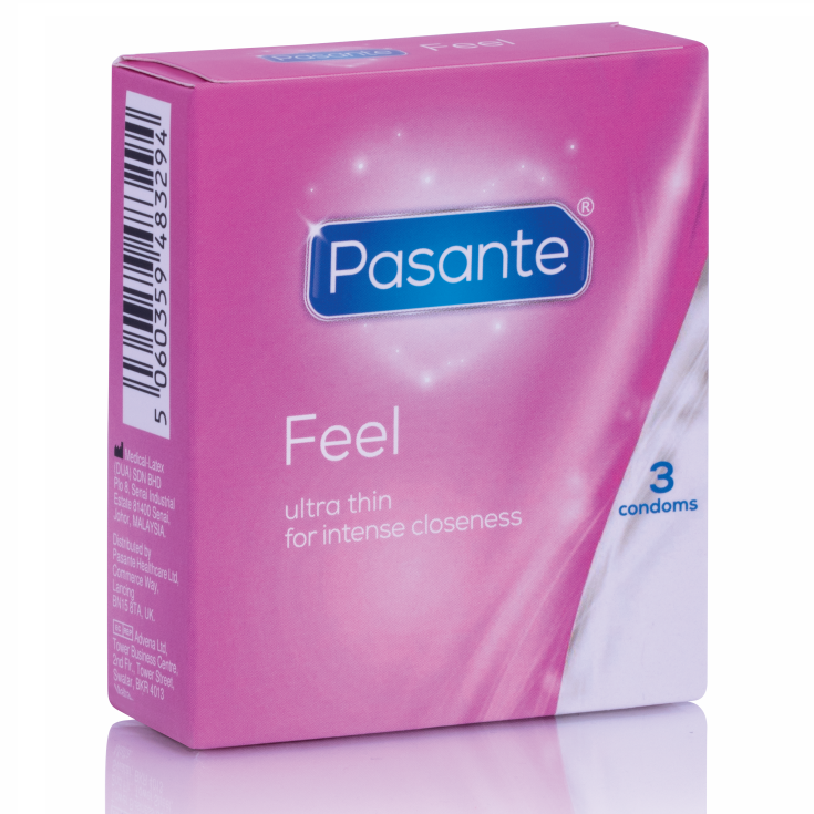 Pasante Condoms Sensitive Ultra Thin 3 Units