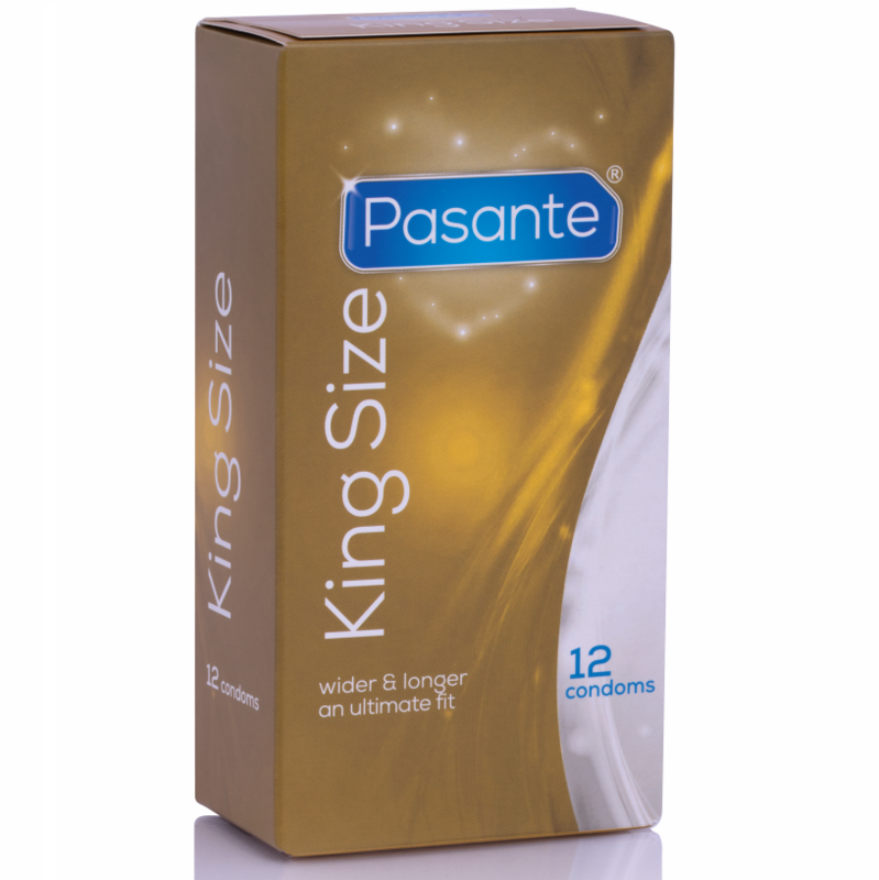 Pasante Condoms King Ms Long And Width 12 Units