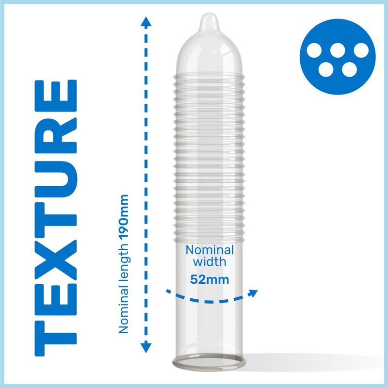 Pasante Dotted Condoms Ms Placer 12 Units