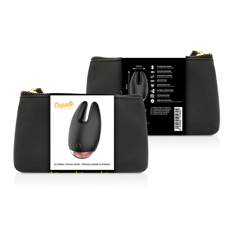 Coquette Toys Coquette Chic Desire - Clitorial Stimulator Black / Gold