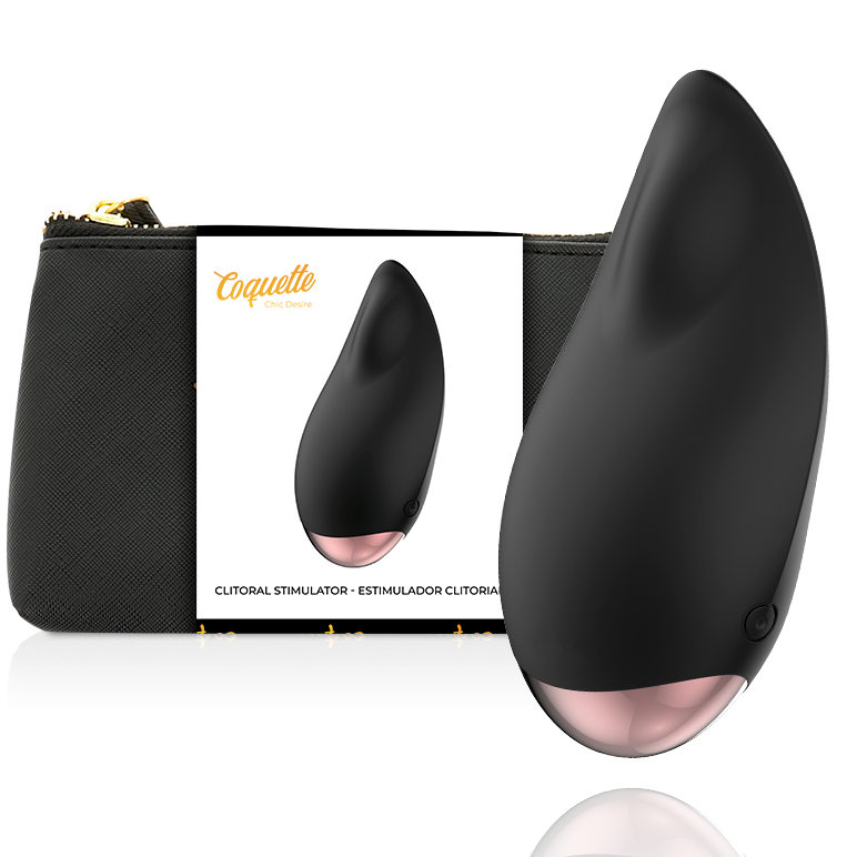 Coquette Toys Coquette Chic Desire - Clitorial Stimulator Black / Gold Drop