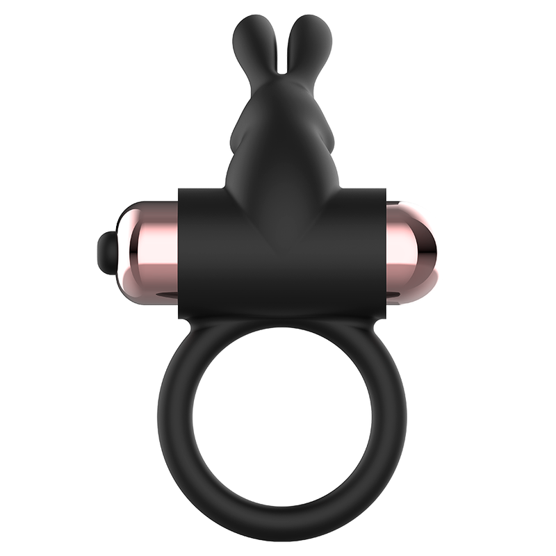 Coquette Toys Coquette Chic Desire - Cock Ring With Vibrator Black/ Gold