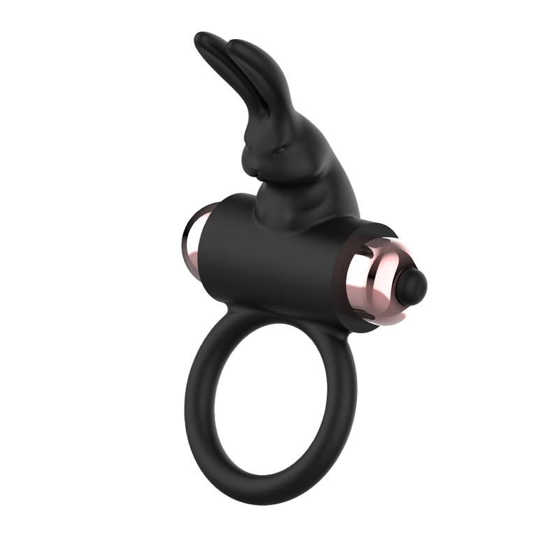 Coquette Toys Coquette Chic Desire - Cock Ring With Vibrator Black/ Gold