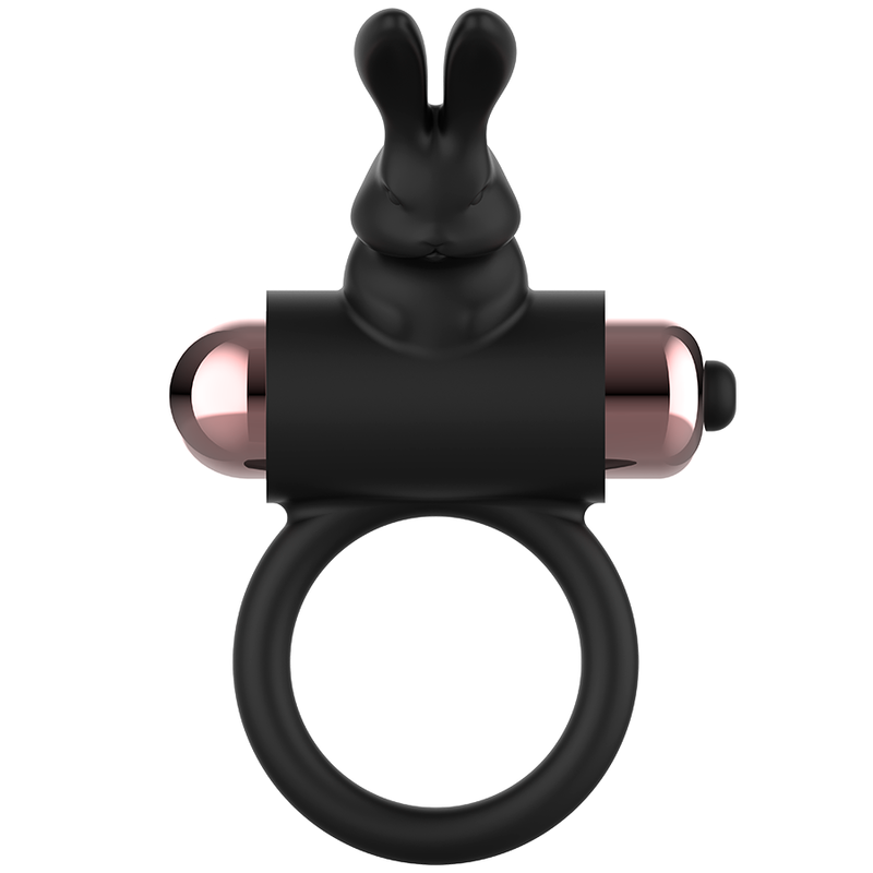 Coquette Toys Coquette Chic Desire - Cock Ring With Vibrator Black/ Gold