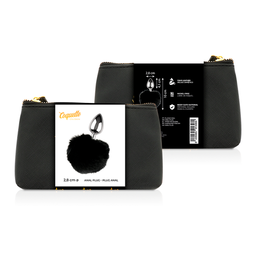Coquette Toys Coquette Chic Desire - Anal Plug Metal Size L 2.8 X 4.1 Cm