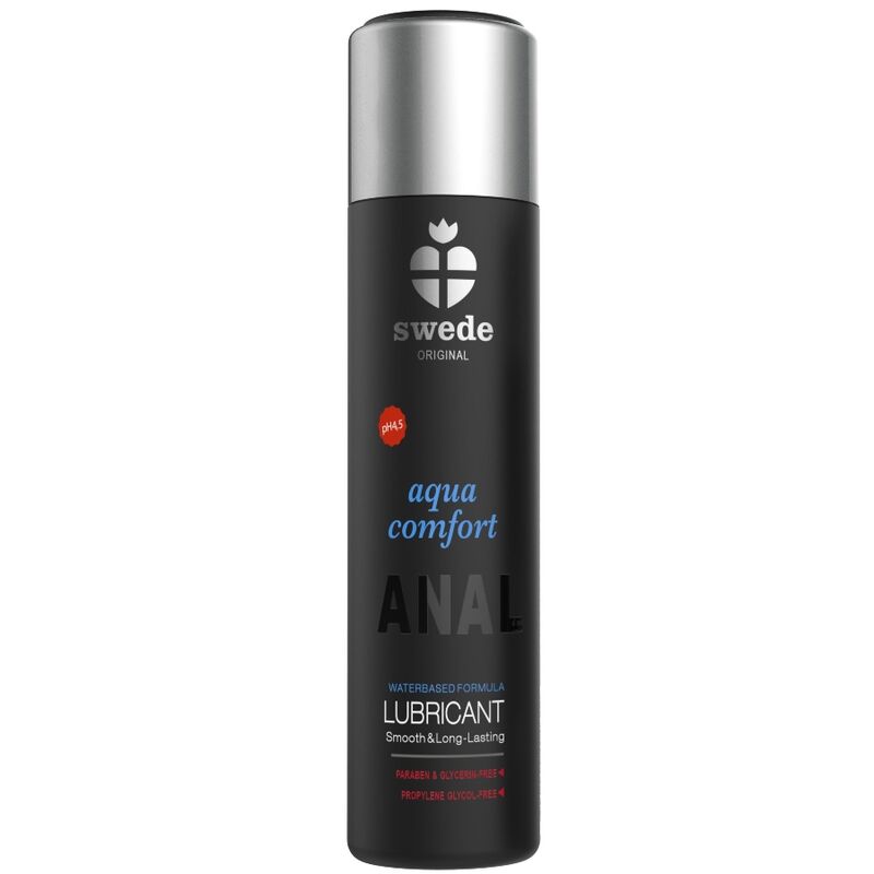 Swede Aqua Comfort Anal Water-Based Lubricant 120 Ml