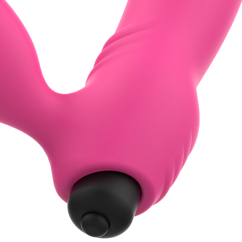 Ohmama Vibrators Ohmama - Bix Double Stimulation Vibrator Xmas Edition Pink