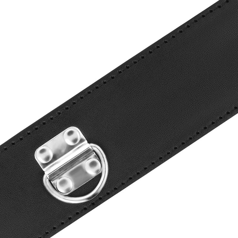 Darkness Bondage Darkness - Bdsm Collar With Black Lock