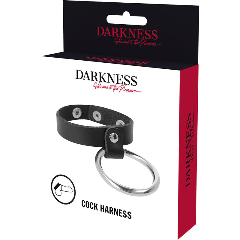 Darkness Bondage Darkness - Metal Ring For The Penis And Testicles