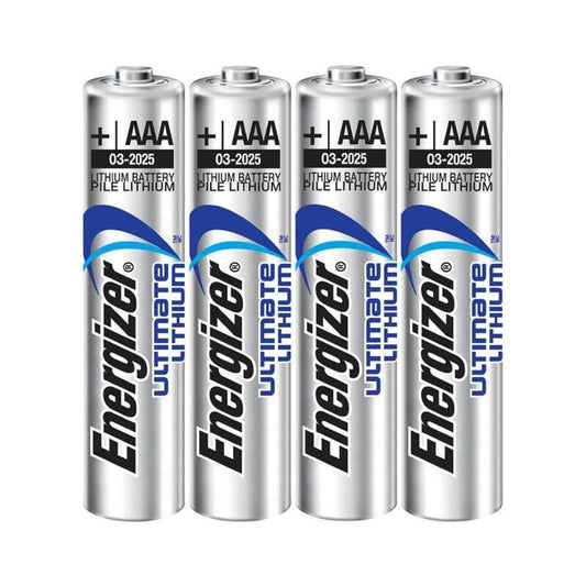 Energizer Ultimate Lithium Aaa L92 Lr03 1,5V *4