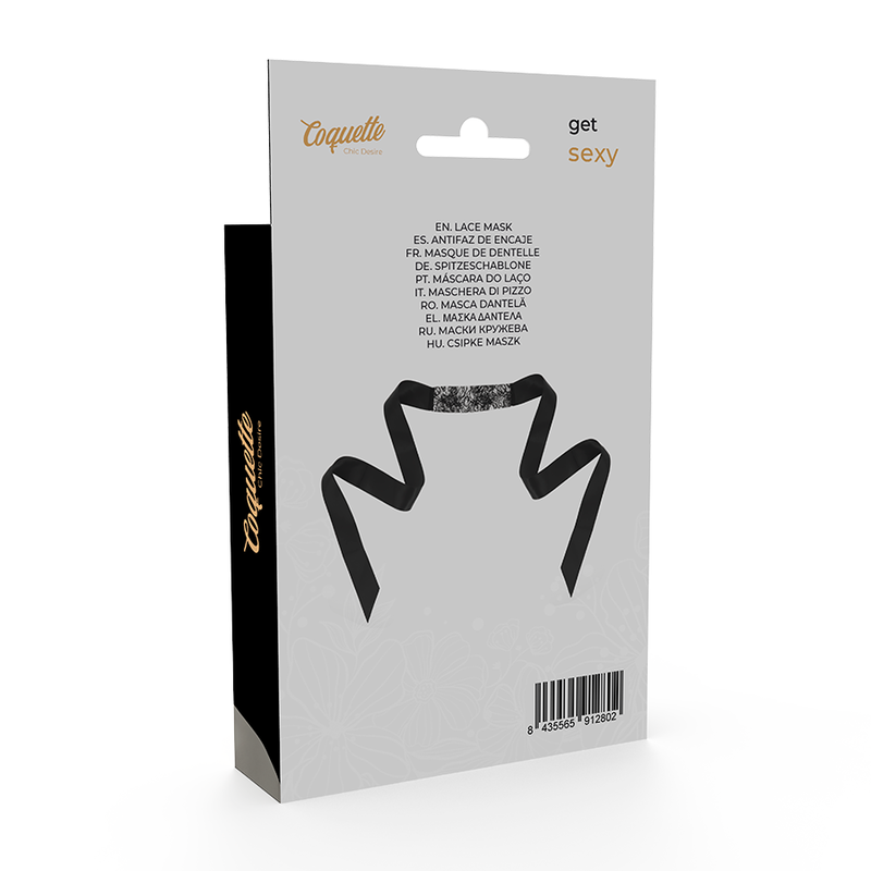 Coquette Accessories Coquette Chic Desire - Lace Mask Black